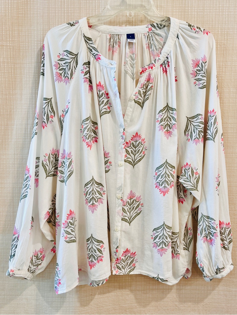 Floral Boho Blouse Old Navy Boho Cottagecore Prairie Boho Peasant Floral